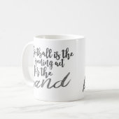 Mug Funny Football Est La Loi D'Ouverture Pour La Band (Devant gauche)