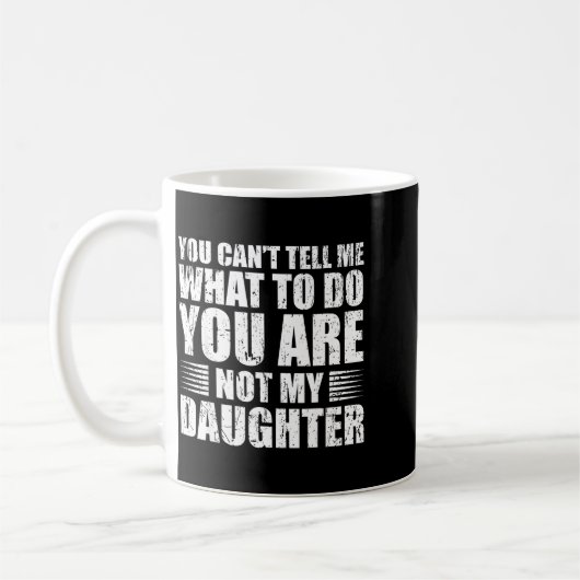 Mug Funny For Father Dad From Daughter Father's Day Da (Gauche)