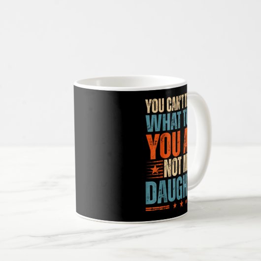 Mug Funny For Father Dad From Daughter Father's Day Da (Devant droit)