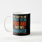 Mug Funny For Father Dad From Daughter Father's Day Da (Gauche)