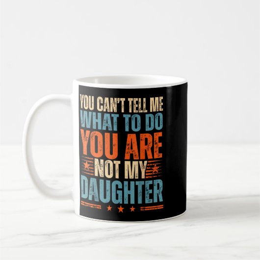 Mug Funny For Father Dad From Daughter Father's Day Da (Gauche)