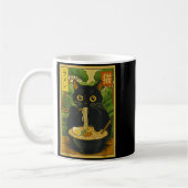 Mug Funny Forest Ramen Cat Japanese Noodle Kitten (Gauche)