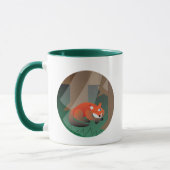 Mug Funny Fox “Ask Me If I Give a Fox” Design (Gauche)