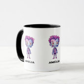 Mug Funny Frankenstein Monster Halloween Fun (Devant gauche)