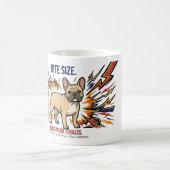 Mug Funny French Bulldog Bite Size Maximum Chaos Dog  (Centre)