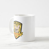 Mug Funny Frenchie Security System Judgment Dog Mom Gi (Devant gauche)