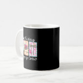 Mug Funny Friday Shopng Crew Christmas Black Shopng Fa (Devant gauche)