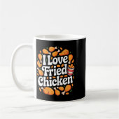 Mug Funny Fried Chicken Art For Men Women Kids Fast Fo (Gauche)