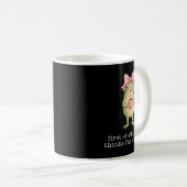 Mug Funny Frog Coffee Premièrement Jésus Pense Que C'e (Devant droit)
