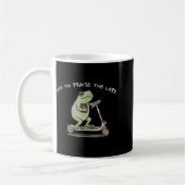 Mug Funny Frog Off To Praise The Lord Christian Scoote (Gauche)