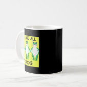 Mug Funny Frog We Are All Frog (Devant gauche)