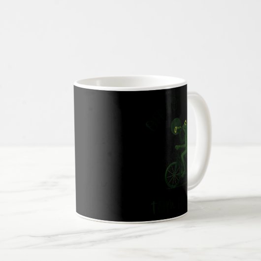 Mug Funny Frog Wizard Off To Commit Tom Foolery Eclips (Devant droit)
