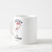Mug Funny Frosty le bonhomme de neige avec bière Perso (Devant gauche)