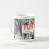 Mug Funny Funtie Tante Photo Collage (Devant gauche)