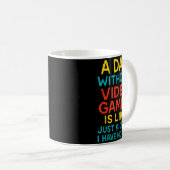 Mug Funny Gamer Graphic Tee Men Boys Teens Video Gamin (Devant droit)