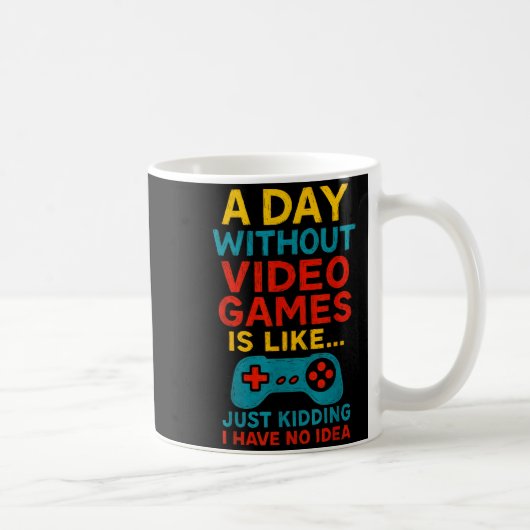 Mug Funny Gamer Saying Graphic Tee Men Boys Teens Vide (Droite)