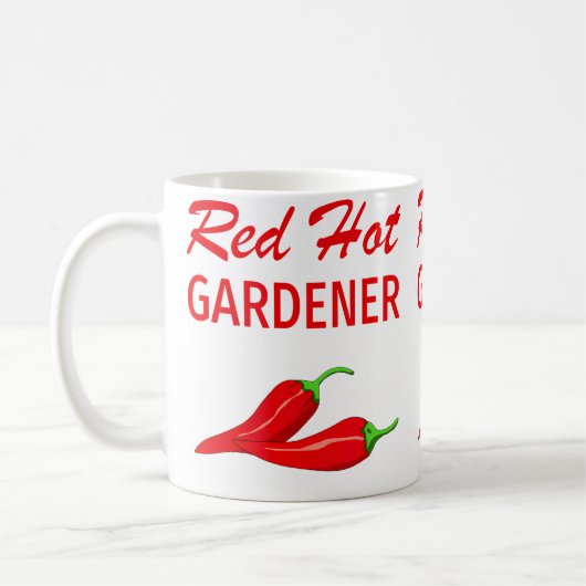 Mug Funny Gardening T Shirt Gift Hot (Gauche)
