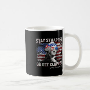 Mug Funny George Washington 4 juillet rester bloqué