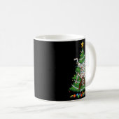Mug Funny German Shorthaired Inter Dog Christmas Tree  (Devant droit)