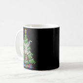 Mug Funny German Shorthaired Inter Dog Christmas Tree  (Devant gauche)