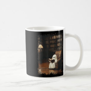 Mug Funny Ghost Livre de lecture Livres Lover Enseigna