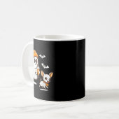 Mug Funny Ghost Walking Chihuahua Dog Halloween Women  (Devant gauche)