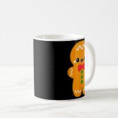 Mug Funny Gingerbread Man Christmas Men Women Adult Yo (Devant droit)