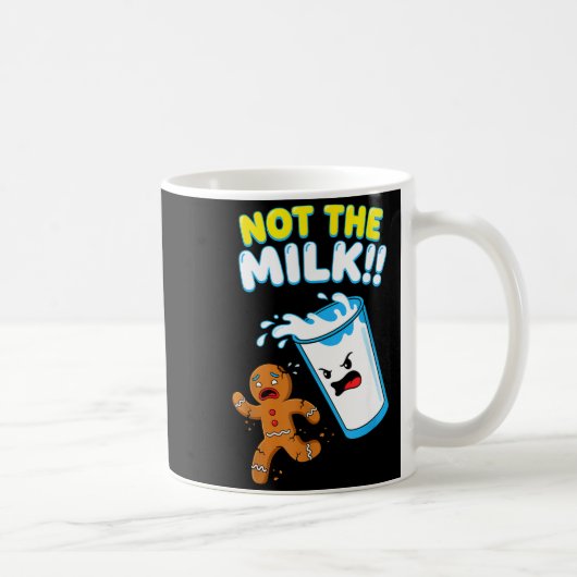 Mug Funny Gingerbread Man Not The Milk Pun Cookies Wom (Droite)