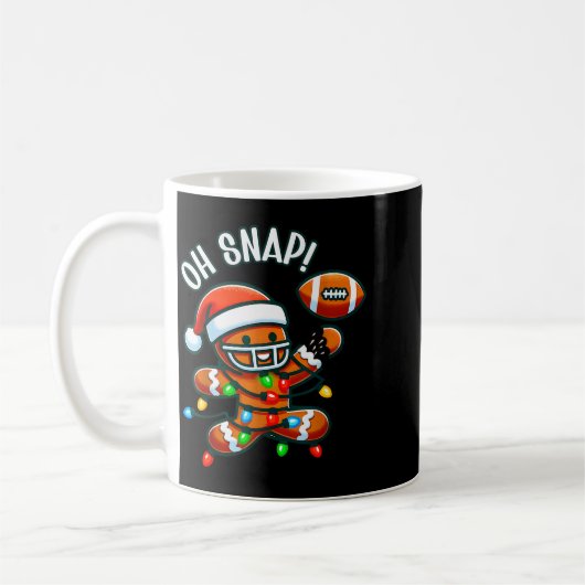 Mug Funny Gingerbread Man Pajamas &amp; Pjs Xmas Holid (Gauche)