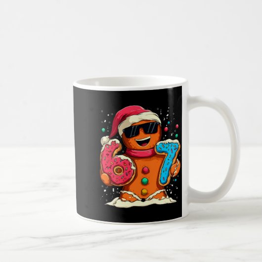 Mug Funny Gingerbread Six Seven 67 Ice Cream Drip Chri (Droite)