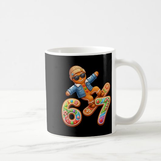 Mug Funny Gingerbread Six Seven 67 Ice Cream Drip Chri (Droite)