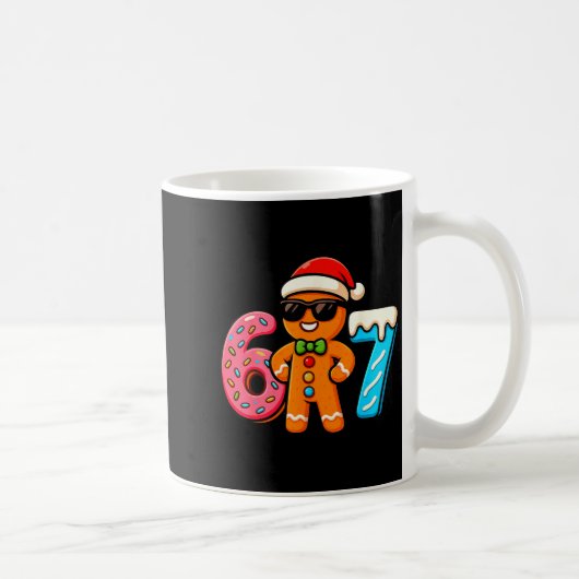 Mug Funny Gingerbread Six Seven 67 Ice Cream Drip Chri (Droite)