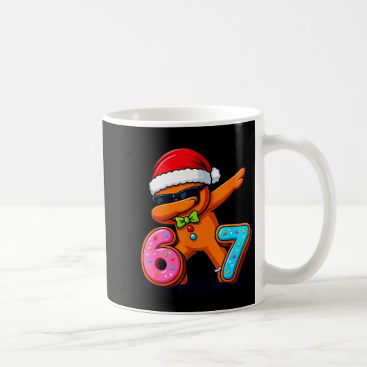 Mug Funny Gingerbread Six Seven 67 Ice Cream Drip Chri (Droite)