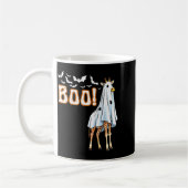 Mug Funny Giraffe Ghost Boo Shirt Cute Animal Hallowee (Gauche)