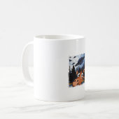 Mug Funny Giraffe UFO Zoo animal Weird meme Graphisme (Devant gauche)
