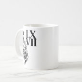Mug Funny Gladiator 67 Meme Roman Numerals Lxvii Viral (Devant gauche)