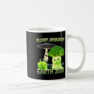 Mug Funny Glerp Glorp Funny Alien Chat Mème Vintage T-