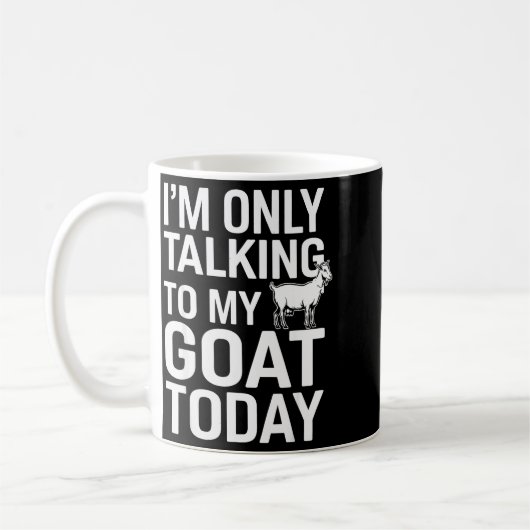 Mug Funny Goat Design For Men Women Kids Boer Pygmy Go (Gauche)