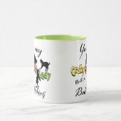 Mug FUNNY GOAT DIT : | Vous Dites Crazy Chèvre Lady (Centre)
