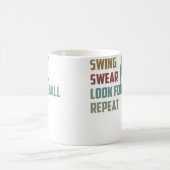Mug Funny Golfer Look For Ball Repeat Golf Player (Centre)