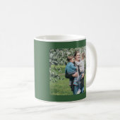 Mug Funny Golfer meilleur papa par par photo | FÊTE DE (Devant droit)