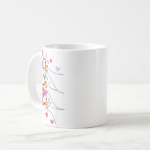 Mug Funny Goose Happy Valentine Goose Cute Heart Lover (Devant gauche)