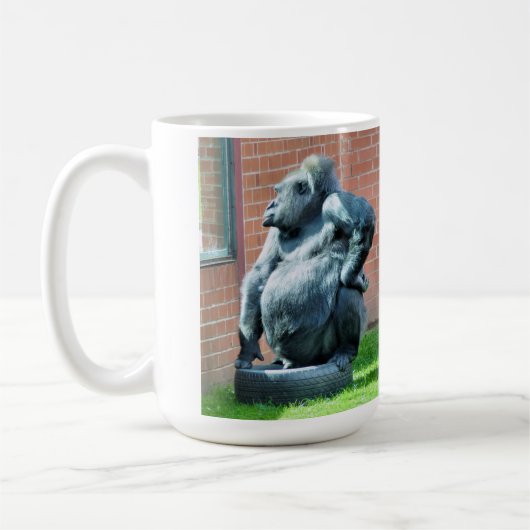 MUG FUNNY GORILLA (Gauche)
