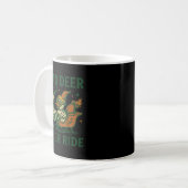 Mug Funny Goth Christmas Pun Y Reindeer Skeleton Xmas (Devant gauche)