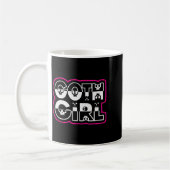 Mug Funny Goth Girl Black And White (Gauche)