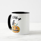 Mug Funny Gothic Crow Humor F-Caw-F Essential (Devant gauche)