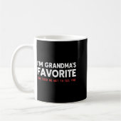 Mug Funny Grandma’s Favorite Granhild I'm Grandma’s Fa (Gauche)