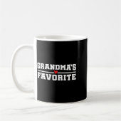 Mug Funny Grandparent Favorite Granhild  (Gauche)