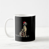 Mug Funny Great Dane Christmas Graphics Dog Lights Lov (Gauche)