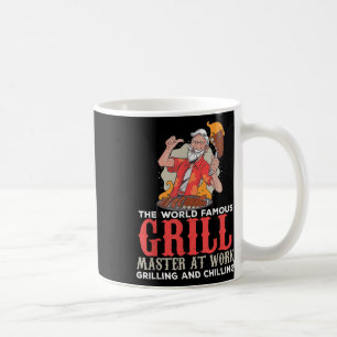 Mug Funny Grill Master Bbq Lovers Foodies Chef Fumé